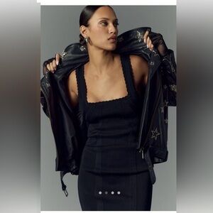 Nwt bt Anthropologie slim square neck sweater dress